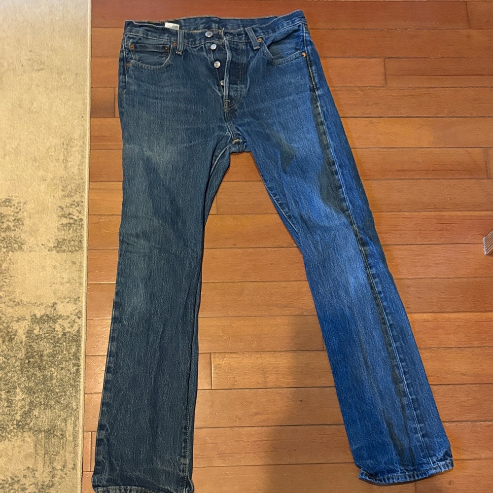 Men's Bootcut Jeans - Dual Blue Tones